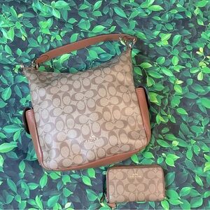 Coach Pennie Handbag and Wallet